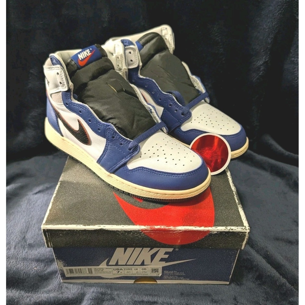 Air Jordan 1 Retro High OG Rare Air Deep Royal Blue Women's‎ 8.5 / 7Y FD1437-100